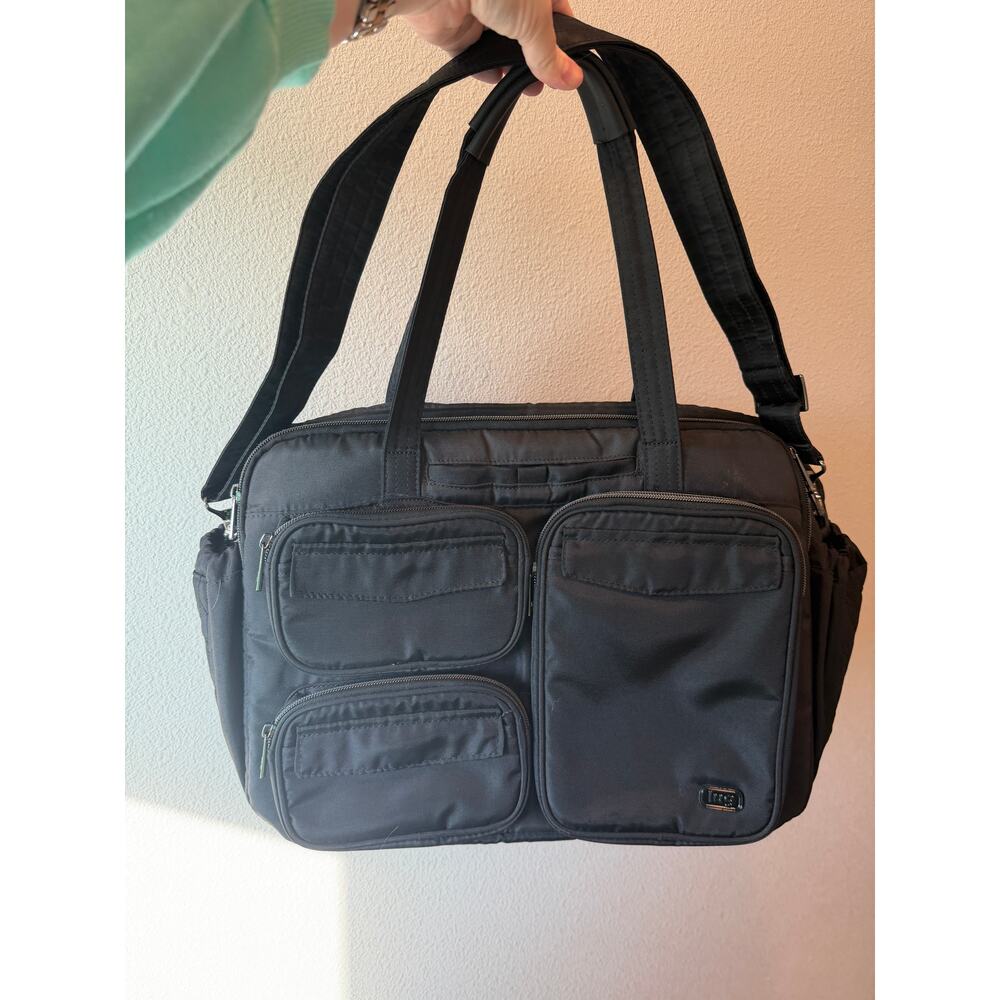 Lug Legacy Collection Puddle Jumper 2 Duffel Bag Spacious Travel Tote w/ Pockets